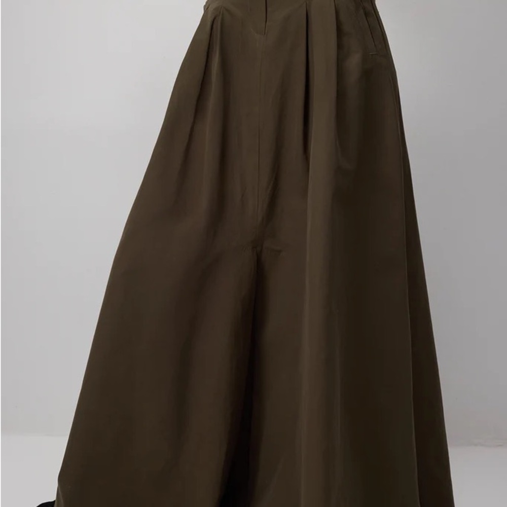 Chic Dark Green A-Line Women's Skirt